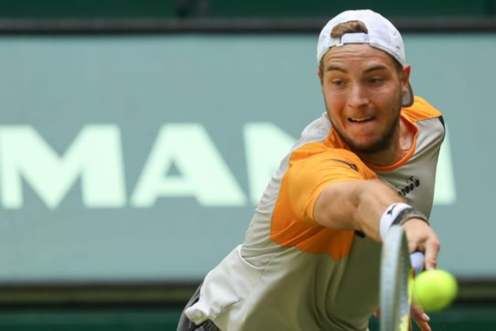 Jan-Lennard Struff erreichte in Halle die nächste Runde.