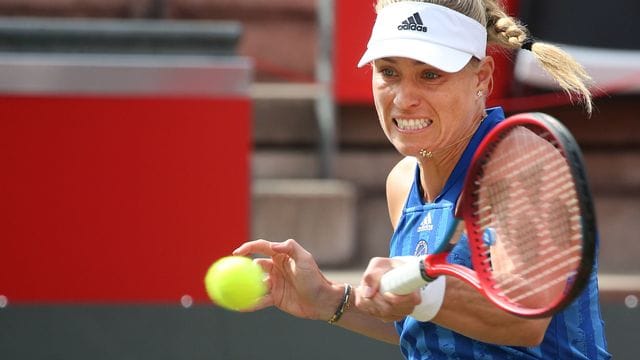 Angelique Kerber spielte sich in die nächste Runde in Berlin.