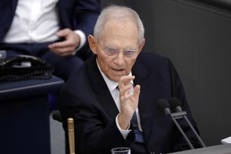 Wolfgang Schäuble: Der CDU-Politiker ist Bundestagspräsident.