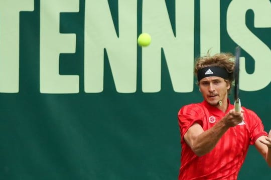 Musste sich in Halle anstrengen, um in die nächste Runde zu kommen: Alexander Zverev.