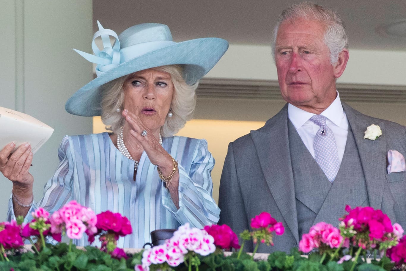 Royal Ascot 2021: Prinz Charles und Herzogin Camilla bei der Eröffnung.
