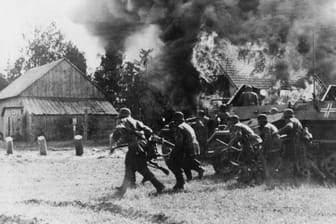 "Unternehmen Barbarossa": Am 22. Juni 1941 überfiel das nationalsozialistische Deutschland die Sowjetunion (Propagandabild).
