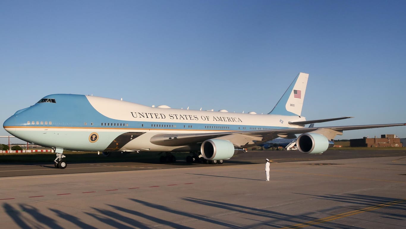 "Air Force One": Die Maschine bringt den US-Präsidenten von A nach B.