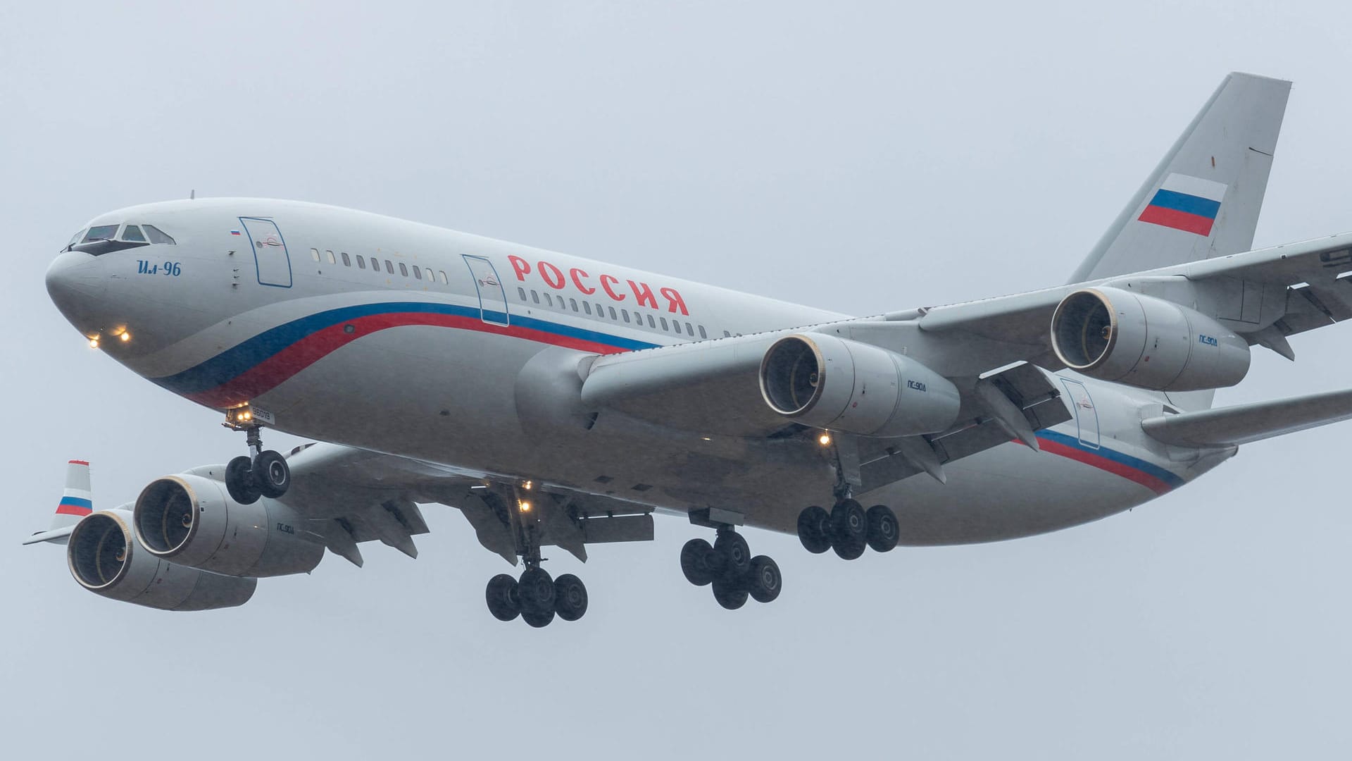 Il-96-300: Die Maschine steht dem russischen Präsidenten für Reisen zur Verfügung.
