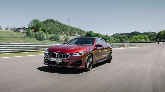 Veredelter Bayer: Hersteller Alpina bringt mit dem B8 seine eigene Vision vom BMW 8er Gran Coupé auf die Straße. Veredelter Bayer: Hersteller Alpina bringt mit dem B8 seine eigene Vision vom BMW 8er Gran Coupé auf die Straße.