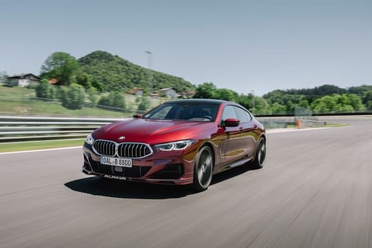 Veredelter Bayer: Hersteller Alpina bringt mit dem B8 seine eigene Vision vom BMW 8er Gran Coupé auf die Straße.