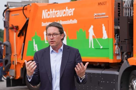 Brennstoffzellen-Müllfahrzeuge für die BSR