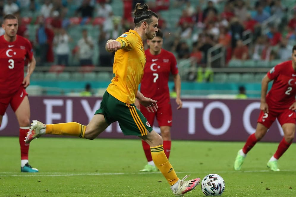 Gareth Bale: Der Waliser machte gegen die Türkei ein starkes Spiel.