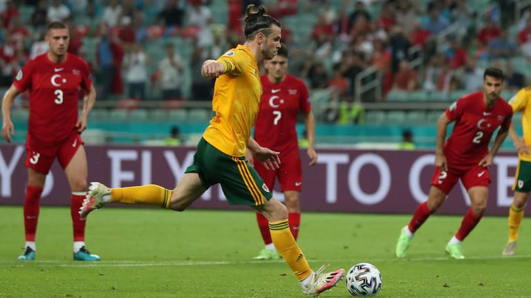 Gareth Bale: Der Waliser machte gegen die Türkei ein starkes Spiel.