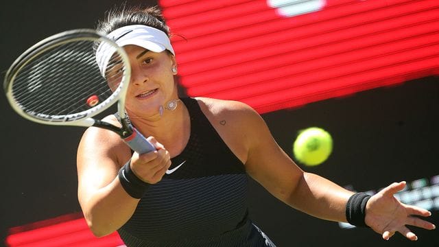 Bianca Andreescu schied in Berlin aus.