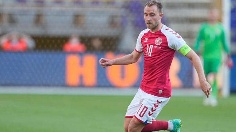 Christian Eriksen: Der dänische Fußballverband hat ein Update zu dem Spieler gegeben.