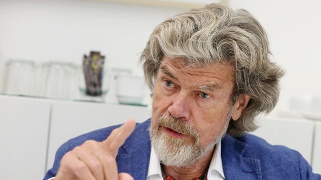 Der Südtiroler Bergsteiger Reinhold Messner.