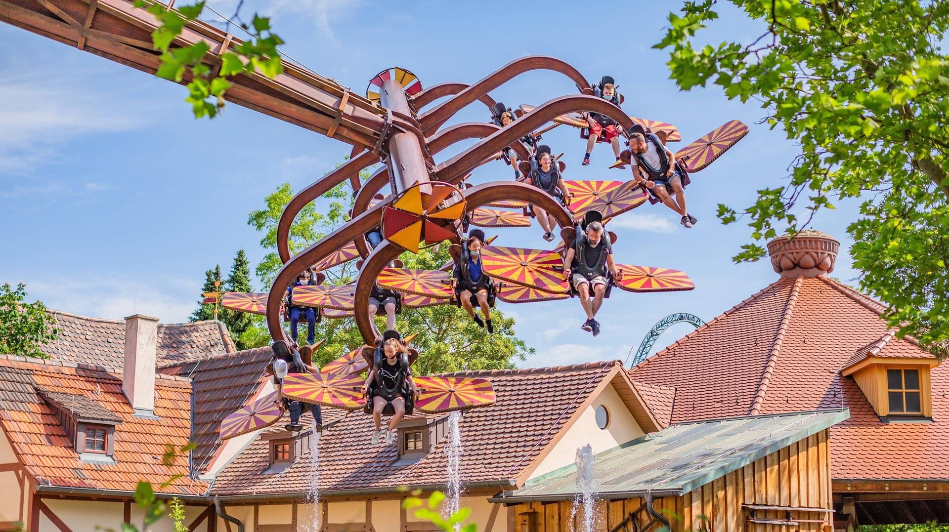 Erlebnispark Tripsdrill: Neben dem Erlebnispark kann auch der Tierpark "Wildparadies" besucht werden.