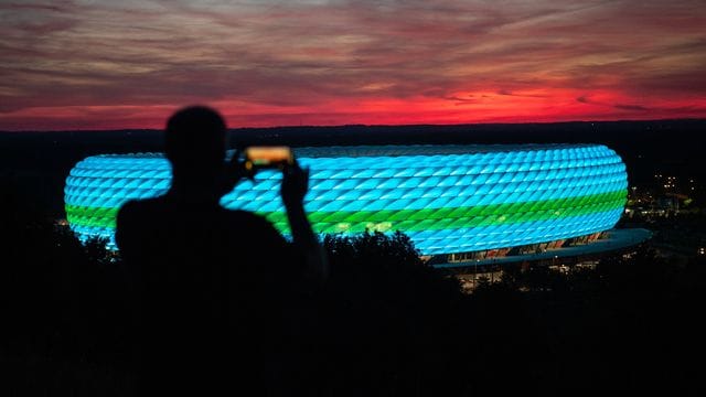 Während des Spiels der deutschen Nationalmannschaft gegen Frankreich wurde ein Datennutzungs-Höchstwert gemessen.