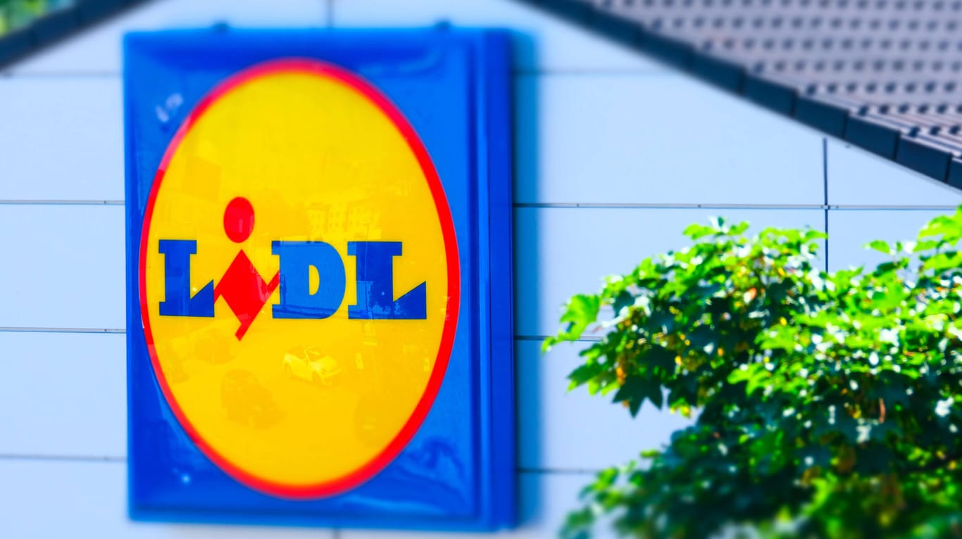 Das Logo von Lidl: Unbekannte haben das Bezahlsystem Lidl Pay missbraucht.
