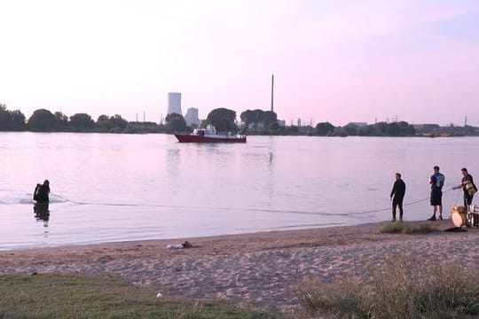 Badeunfall am Rhein