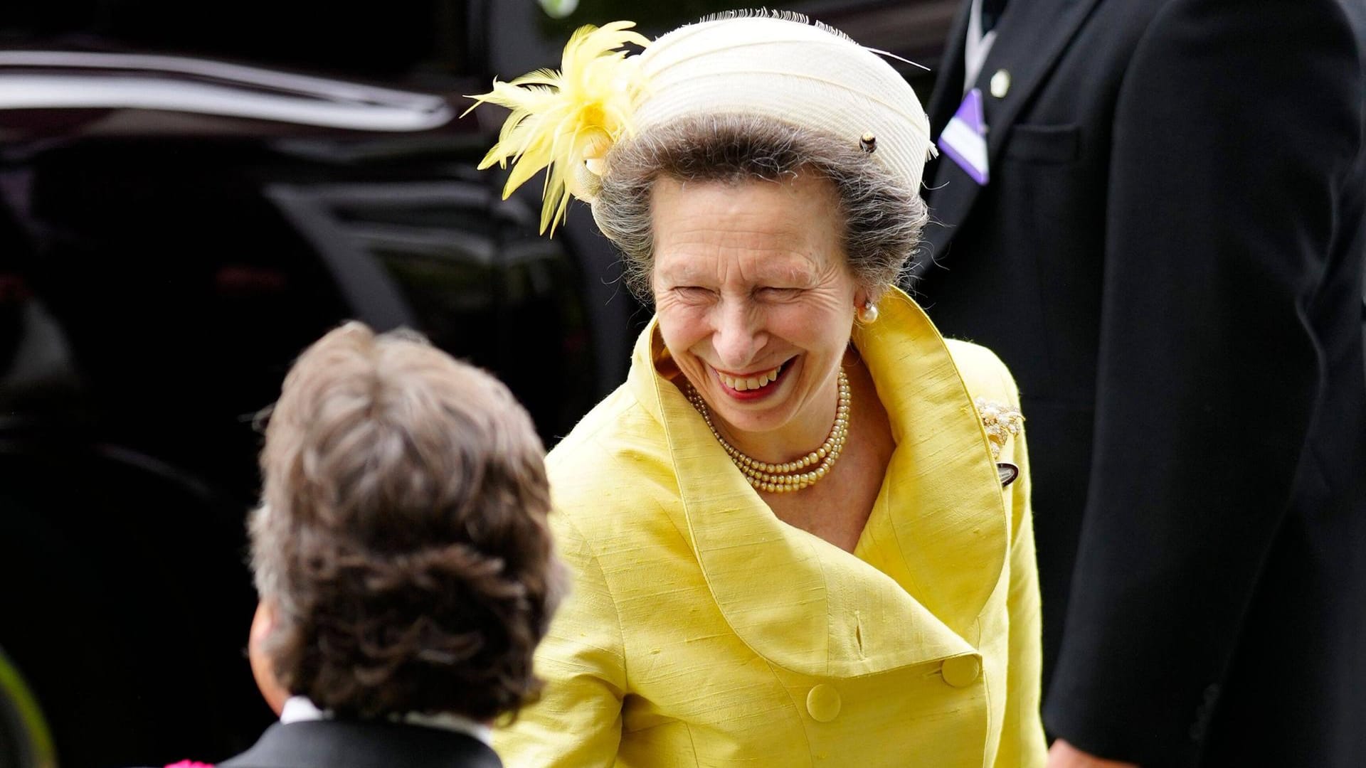 Royal Ascot: Prinzessin Anne bei ihrer Ankunft.