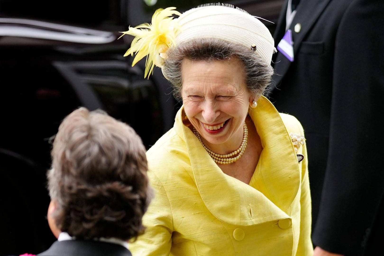 Royal Ascot: Prinzessin Anne bei ihrer Ankunft.