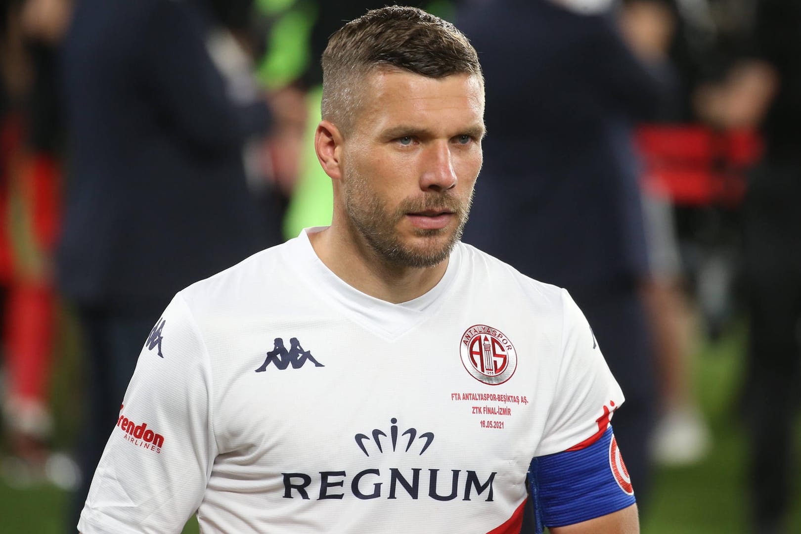 Lukas Podolski: Der Fußballstar widersprach dem FC-Präsidenten.