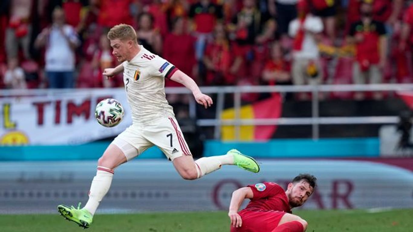 Belgiens Sieggarant gegen Dänemark: Kevin De Bruyne.