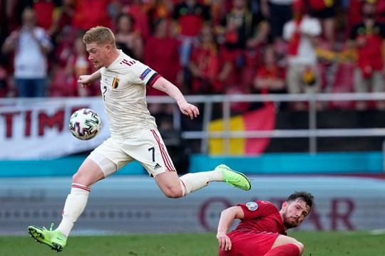 Belgiens Sieggarant gegen Dänemark: Kevin De Bruyne.