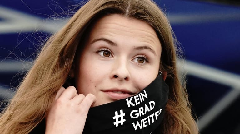 Luisa Neubauer: Die "Fridays-for-Future"-Aktivistin wirft den deutschen Parteien Verlogenheit in der Klimadebatte vor (Archivfoto).