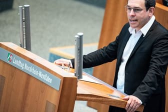 Arndt Klocke (Bündnis 90/Die Grünen), spricht im Landtag