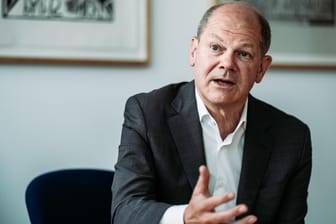 Olaf Scholz: Der SPD-Kanzlerkandidat sieht sich in Schlagdistanz zu Union und Grünen.