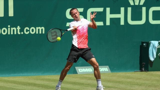 Kohlschreiber musste sich im Viertelfinale von Halle dem Russen Andrej Rubljow mit 6:7 (4:7), 2:6 geschlagen geben. Kohlschreiber musste sich im Viertelfinale von Halle dem Russen Andrej Rubljow mit 6:7 (4:7), 2:6 geschlagen geben.