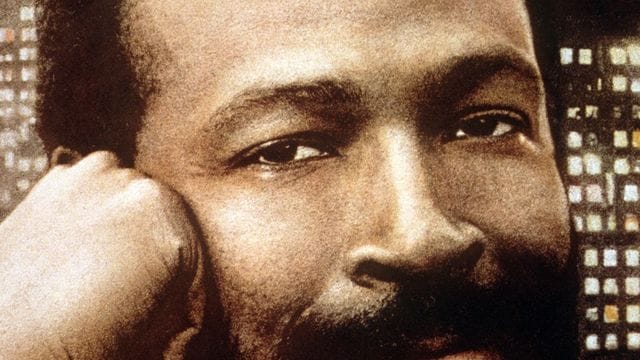 Der amerikanische Soulsänger Marvin Gaye.