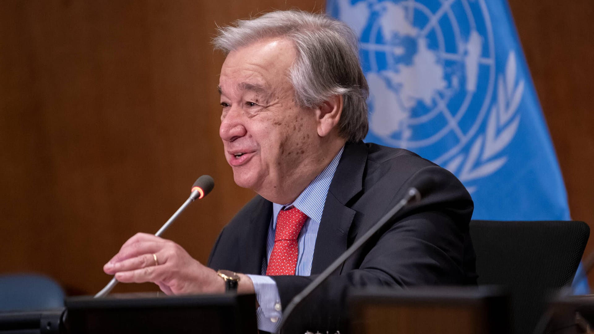 António Guterres: Der Portugiese bleibt für fünf Jahre an der Spitze der UN. António Guterres: Der Portugiese bleibt für fünf Jahre an der Spitze der UN.