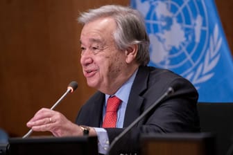 António Guterres: Der Portugiese bleibt für fünf Jahre an der Spitze der UN.