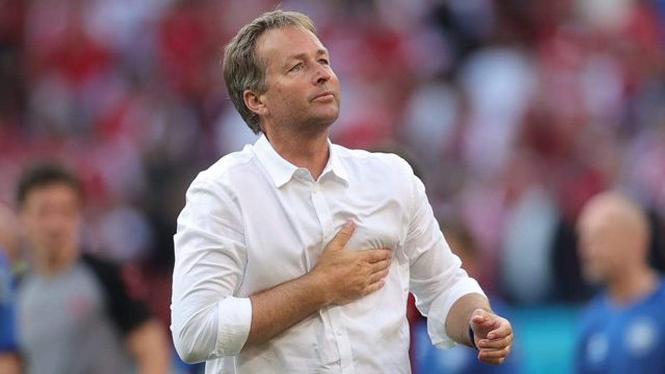 Hat auch eine Bundesliga-Vergangenheit: Dänemark-Coach Kasper Hjulmand.