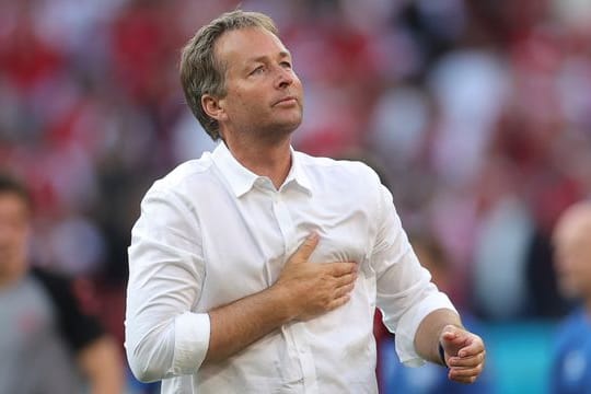 Hat auch eine Bundesliga-Vergangenheit: Dänemark-Coach Kasper Hjulmand.