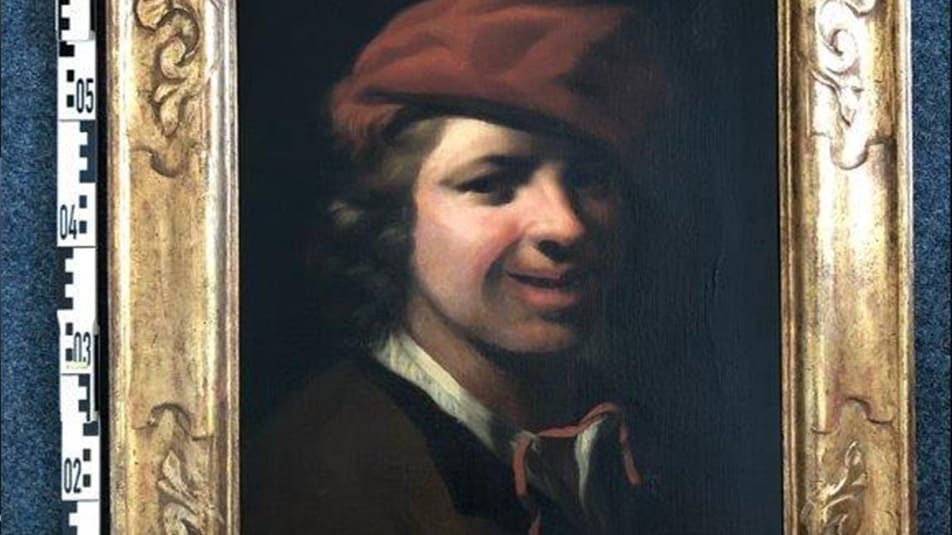 Gemälde des Künstlers Samuel van Hoogstraten: Auch dieses Bild wurde in der Mülltonne gefunden und bei der Kölner Polizei abgegeben.
