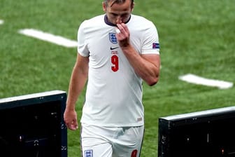 Frustriert: England-Kapitän Harry Kane.