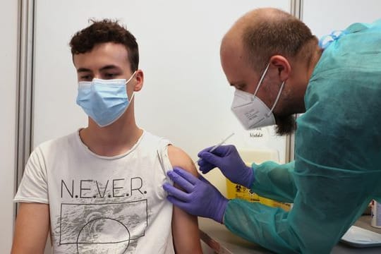 Coronavirus - Familienimpftag in Thüringen