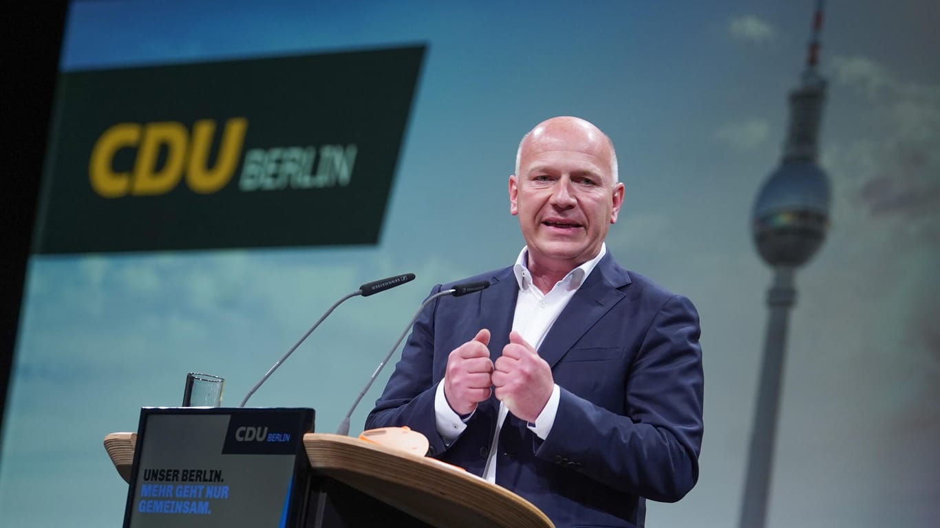 Kai Wegner (CDU): Der Christdemokrat ist Spitzenkandidaten für die Abgeordnetenhauswahl im September.