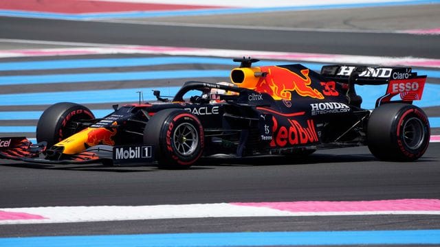 Legte auch im letzten Training in Le Castellet die schnellste Zeit hin: Max Verstappen. Legte auch im letzten Training in Le Castellet die schnellste Zeit hin: Max Verstappen.