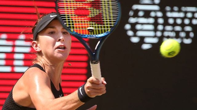 Steht im Endspiel von Berlin: Belinda Bencic.