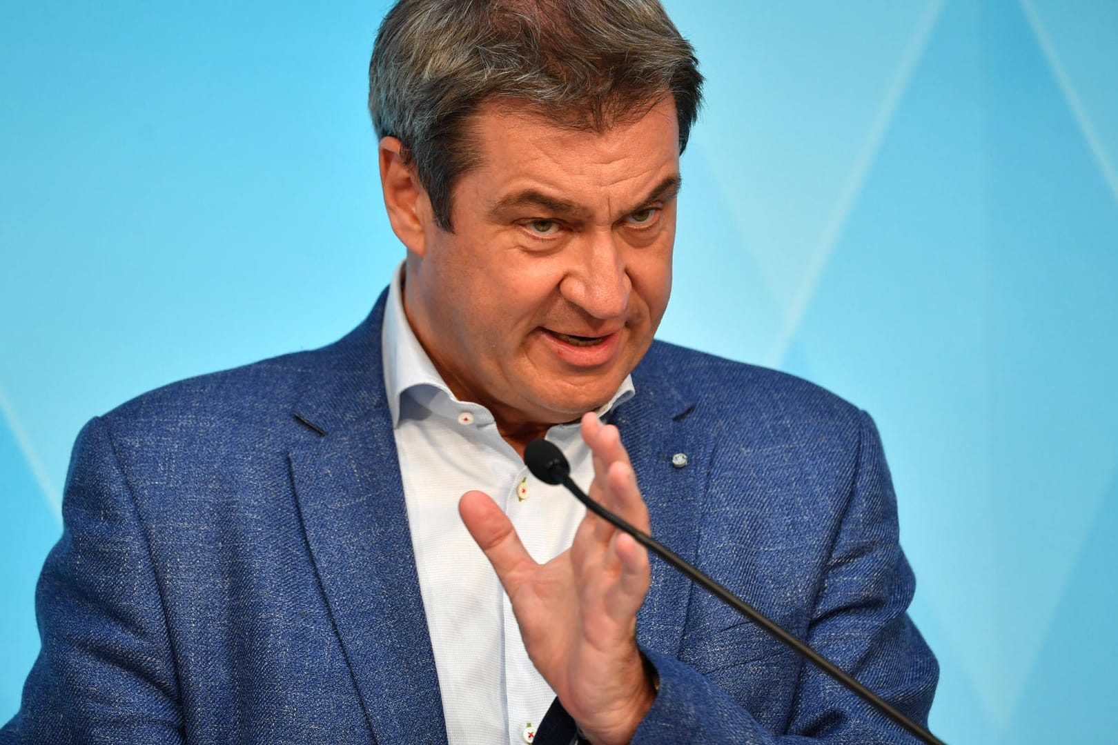 Markus Söder: Der Ministerpräsident der CSU verfolgt im Freistaat Bayern einen vorsichtigen Corona-Kurs.