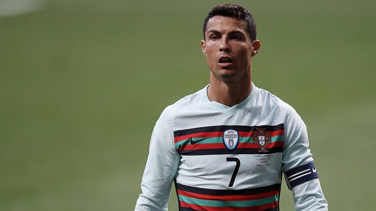 Cristiano Ronaldo: kämpft mit Portugal um den Einzug in die nächste Runde.