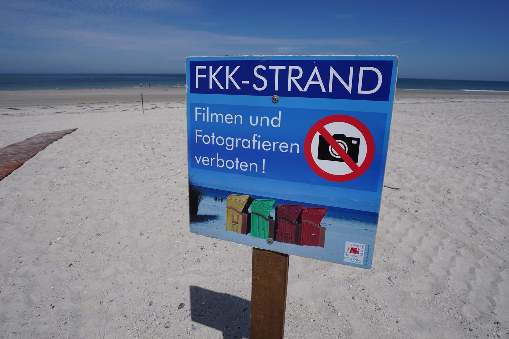 FKK-Strand: Hier sind Filmen und Fotografieren verboten.