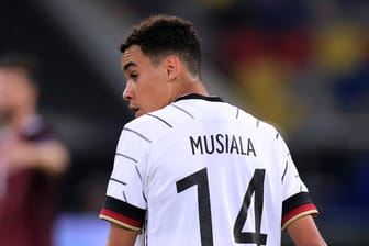 Jamal Musiala: steht gegen Portugal nicht im Kader.