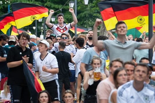 Die Biergärten rund um München waren voll besetzt.