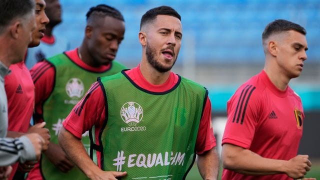 Eden Hazard ist der Kapitän der Belgier.