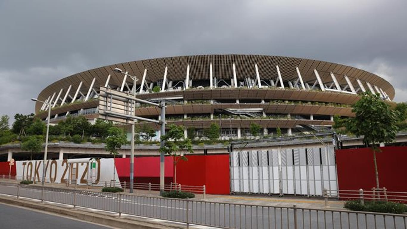 Austragungsort der Eröffnungsfeier der Olympischen Spiele: Das Nationalstadion in Tokio.