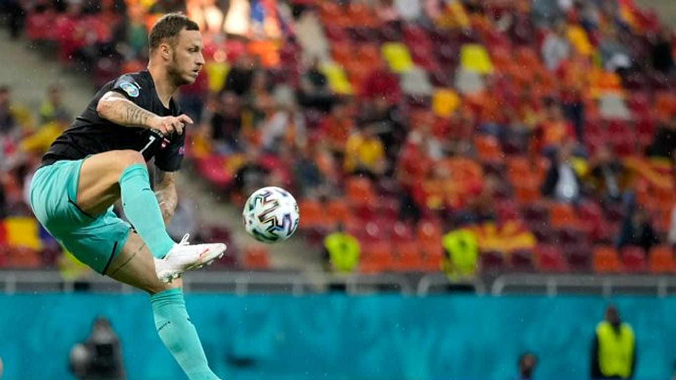 Soll Österreich ins Achtelfinale schießen: Marko Arnautovic.