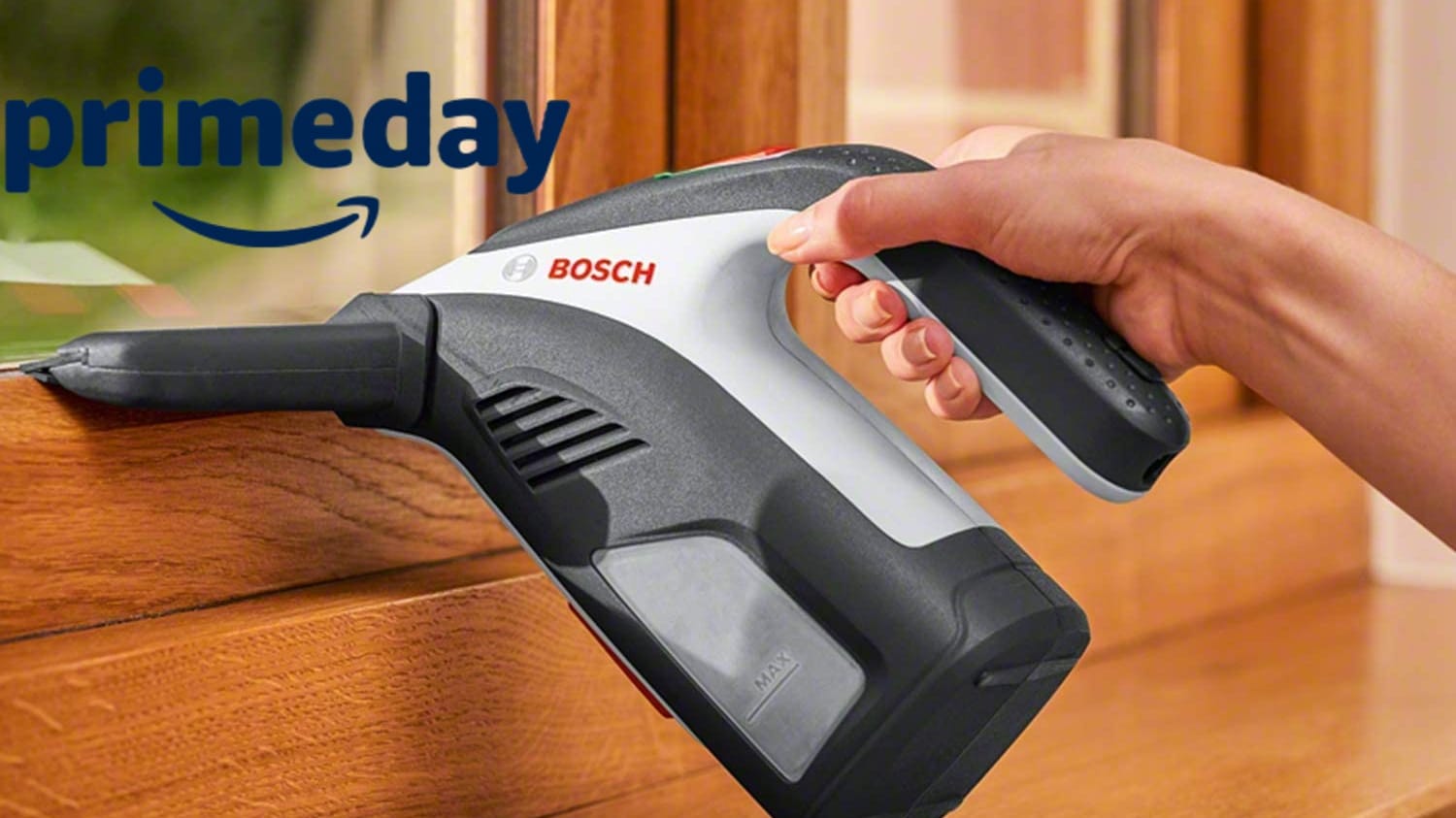 Prime Day Megadeal: Akku-Fenstersauger von Bosch zum Rekordpreis.