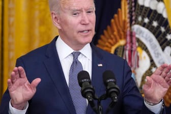 Joe Biden: Die US-Regierung hat weitere Sanktionen gegen Russland angekündigt.